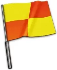 Referee flag 