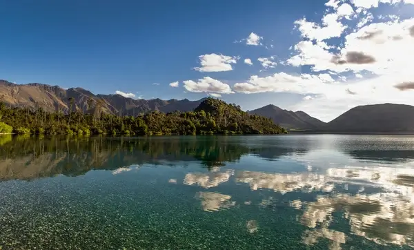 reflections on lake