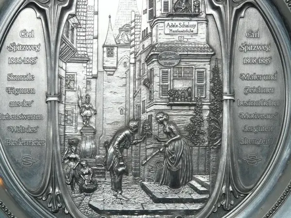 relief metal wall plate