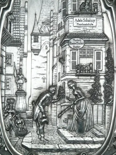 relief metal wall plate