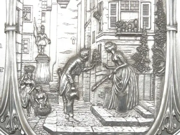 relief metal wall plate