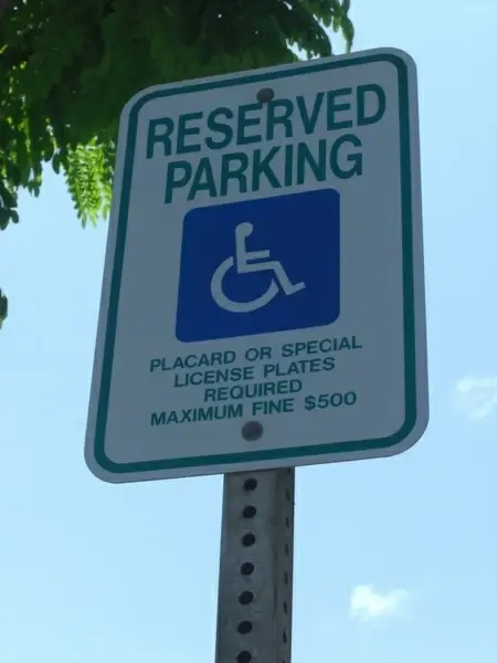 reserved parking