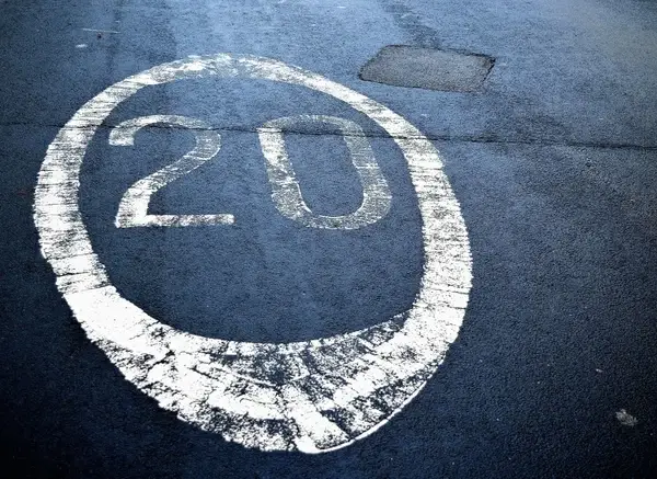 restrictions speed symbol