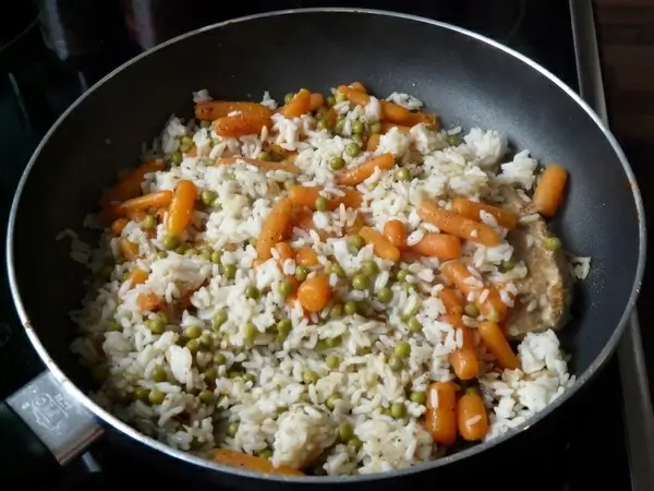 rice ladle rice pan