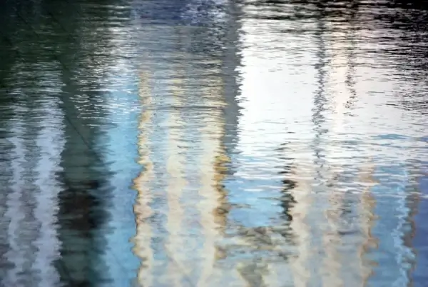 rippled water