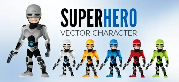 robot vector character