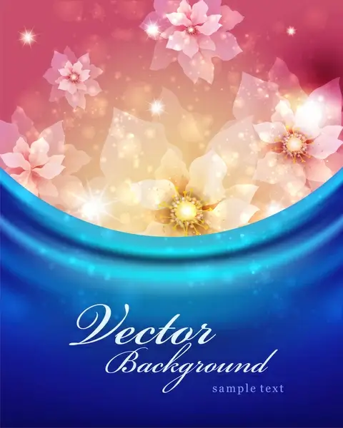 romantic flower background