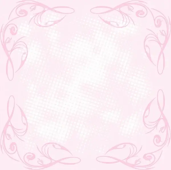 romantic pink background