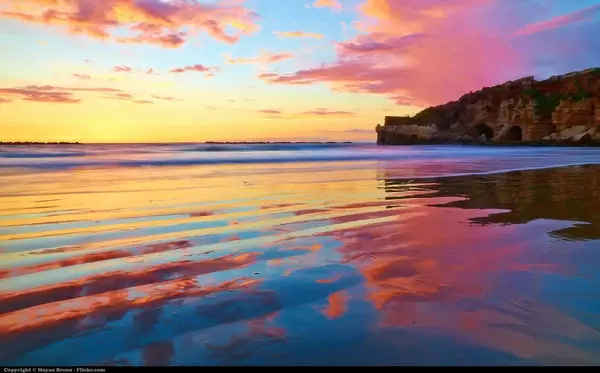 romantic sunset