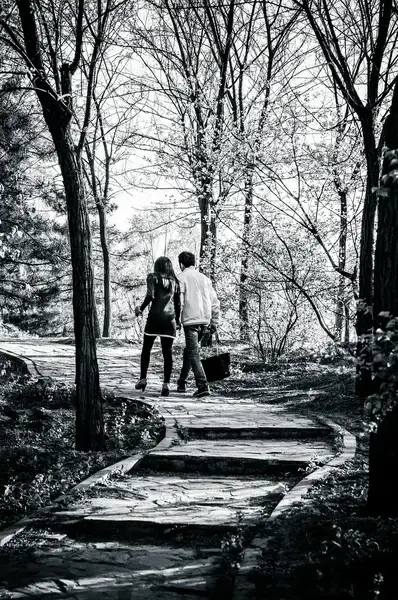 romantic walk