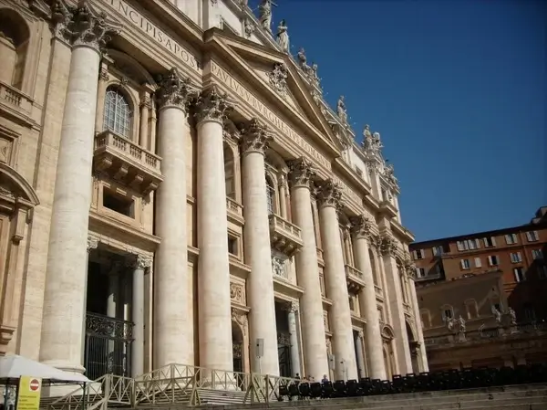 rome st peter's basilica building