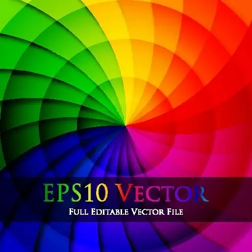 rotate colorful background vector 3
