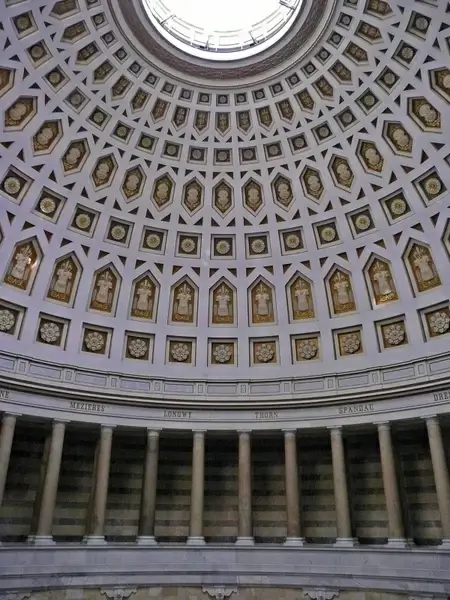 round ceiling artful walhalla