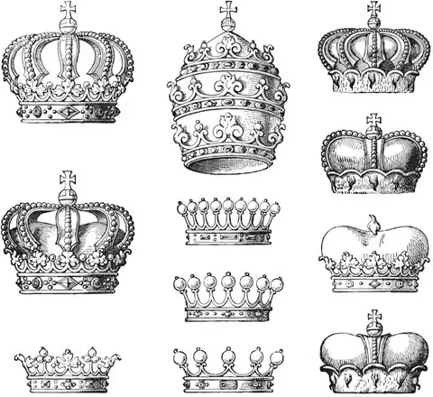 12261 Crown sketch Vector Images  Depositphotos