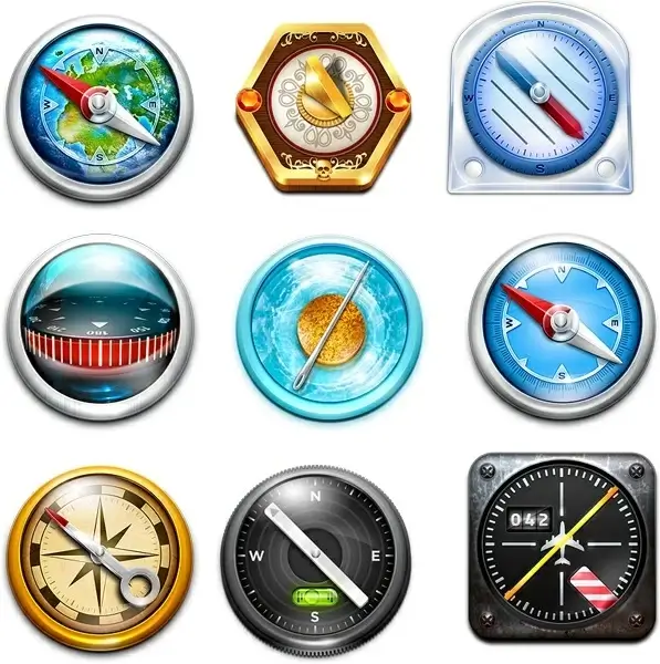 Safari Set icons pack