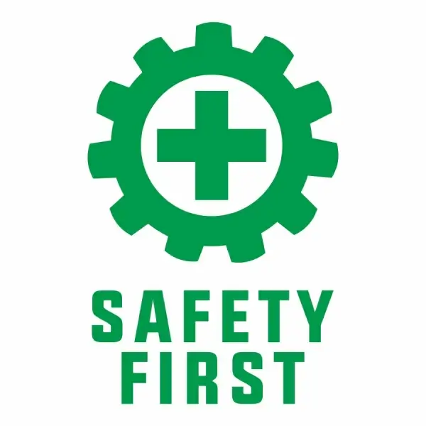 Safety First Icon Vector Vectors Graphic Art Designs In Editable Ai