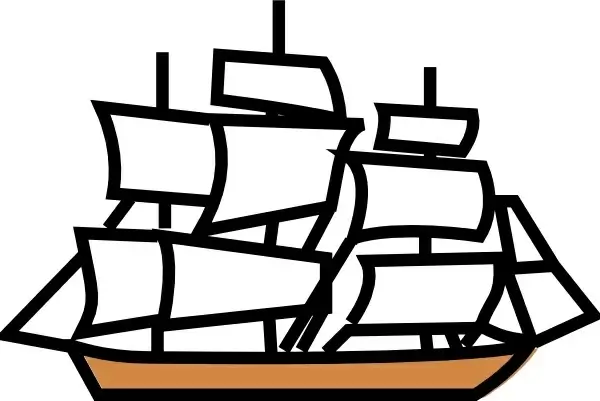 Sailing Ship clip art