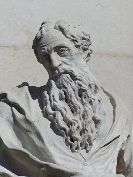 saint paul sword stone figure