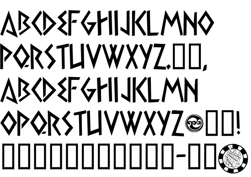 Roman SD Font in truetype .ttf opentype .otf format free and easy