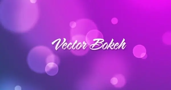 Scalable Vector Bokeh