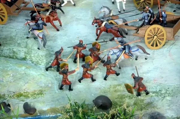 scale model reenactment