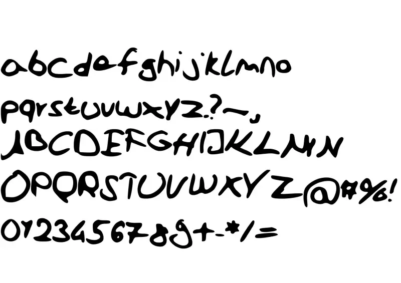 School Script Dashed Font in truetype .ttf opentype .otf format free ...