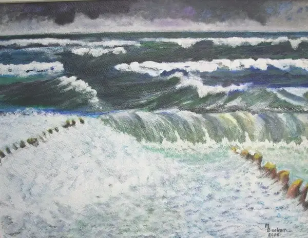 sea painting image