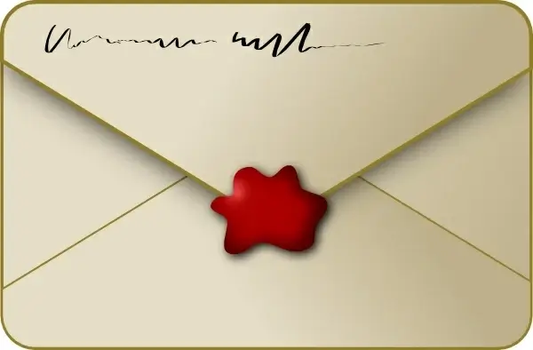 Sealed Envelope clip art