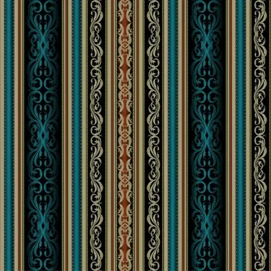 traditional fabric pattern vertical design seamless symmetric decor