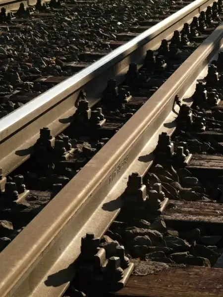 seemed track wooden sleepers