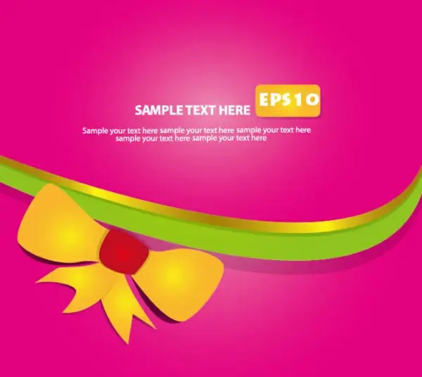 set of abstract color template background vector