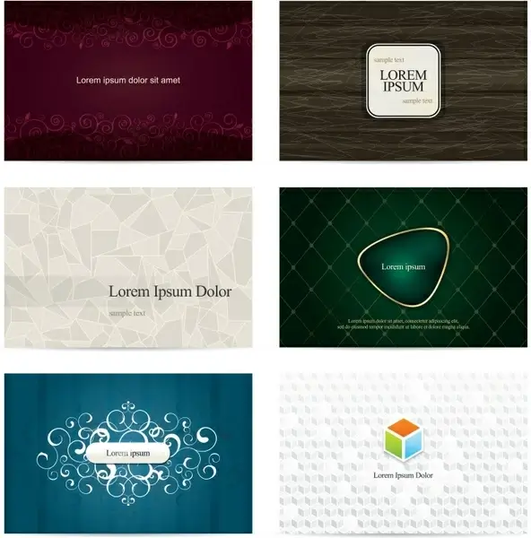 shading pattern style card vector