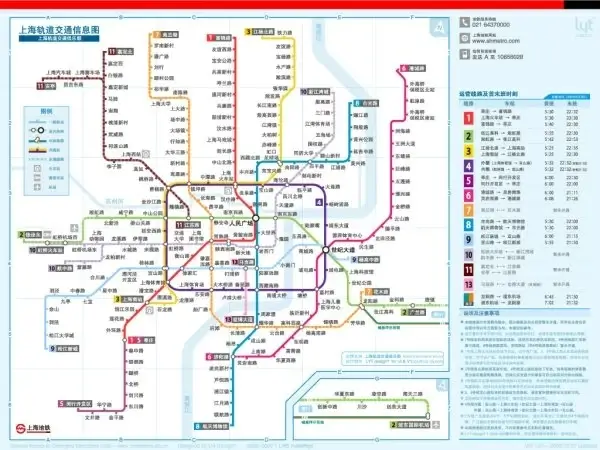 shanghai metro map in pdf format