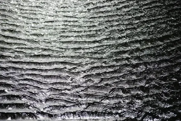 shimmering water on a lake