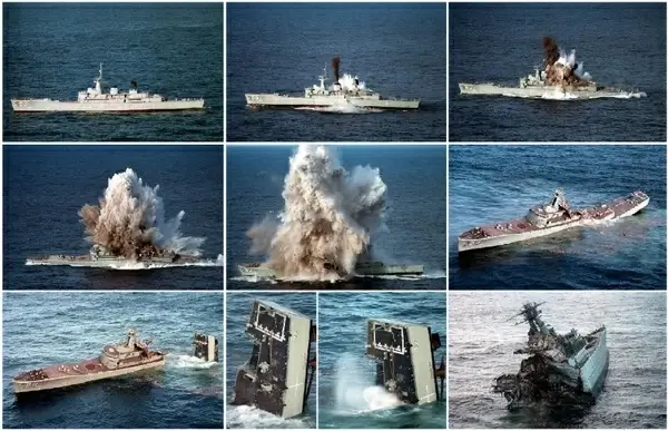 ship sunk torpedo