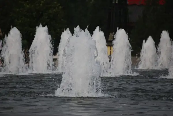 shooting water