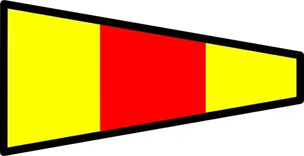Signal Flag clip art