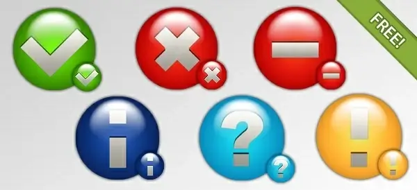 Six Status Icons