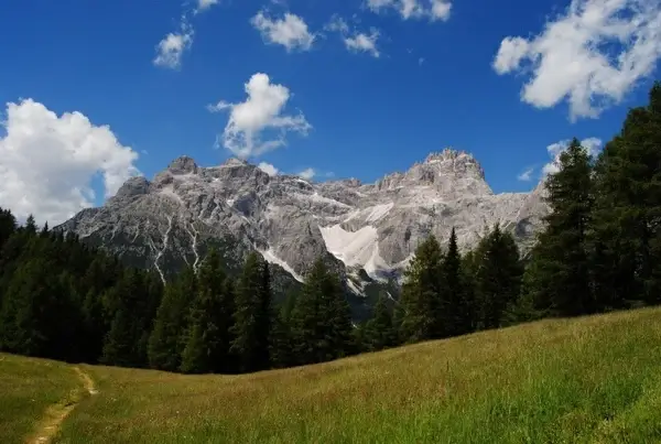 sky mountains blue