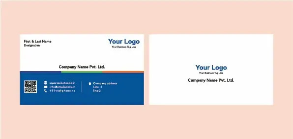 sleek business card cdr pdf ai
