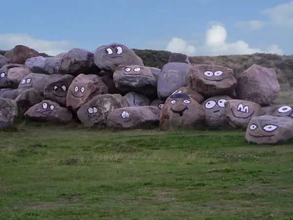 smiling stones