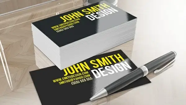 Smithy Clean Business Card