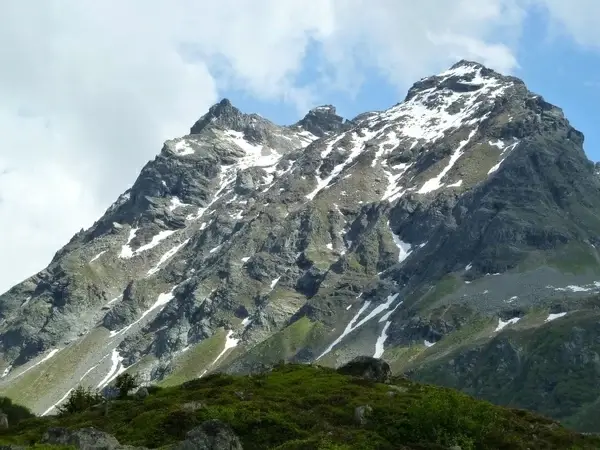 snow mountain silvretta