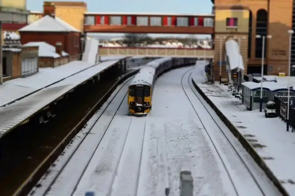 snow train station