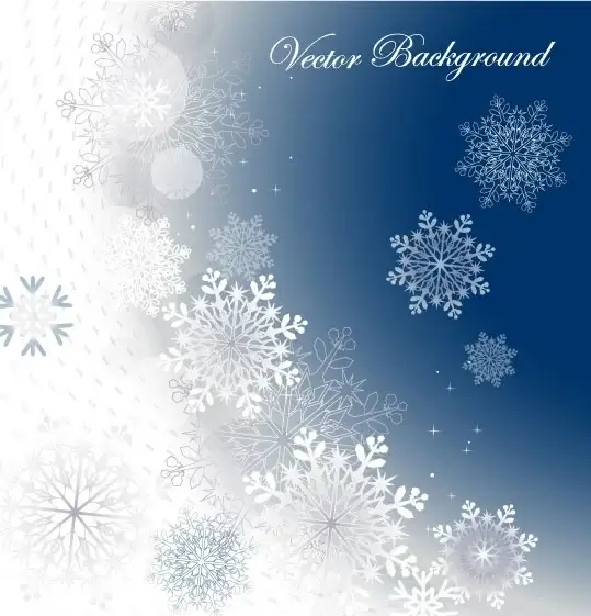 snowflake background 02 vector