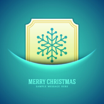 snowflake blue christmas background