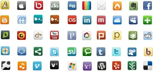 Social Network Icon Pack icons pack