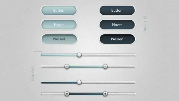 Soft Buttons and Sliders