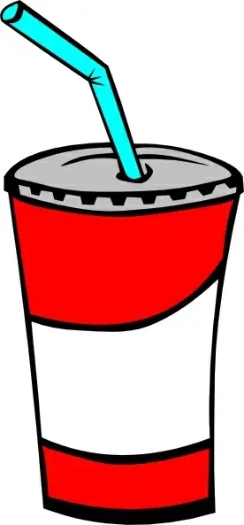 Soft Drink In A Cup clip art