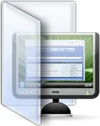 Sony LCD folder